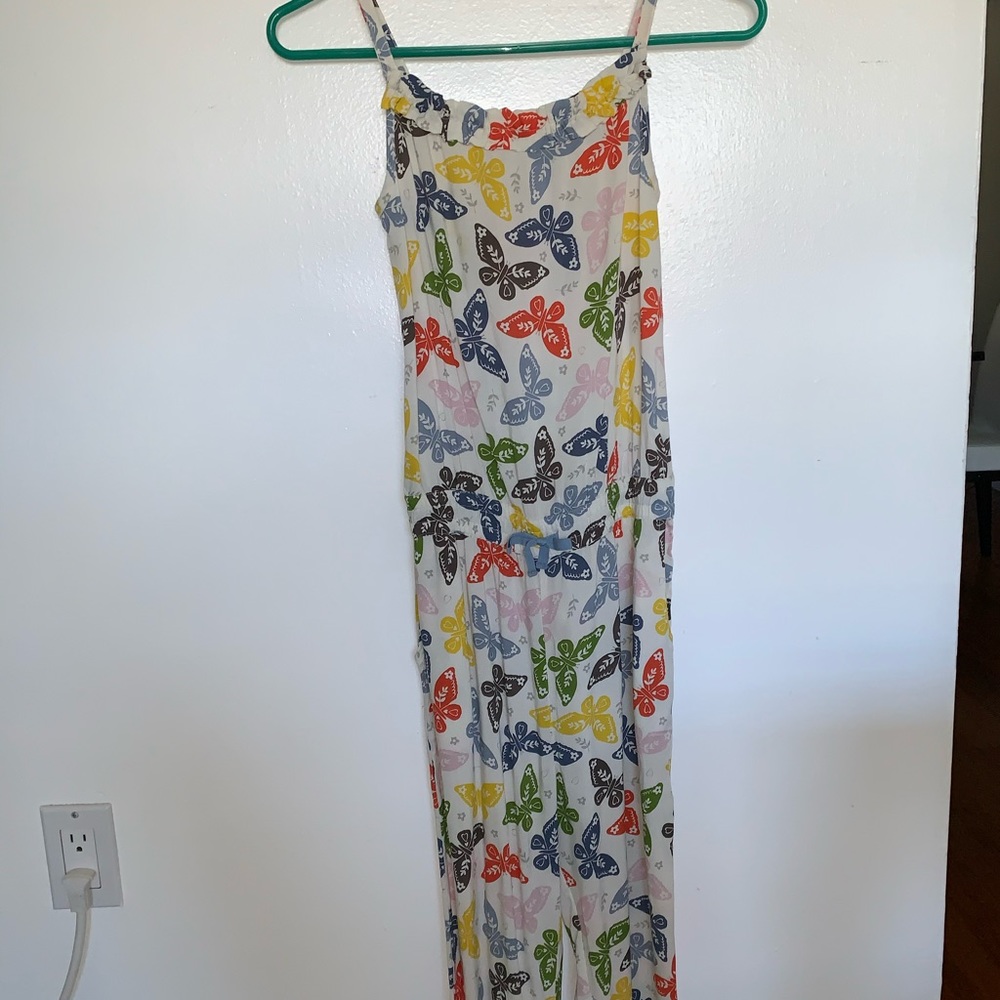 Mini Boden butterfly print jumper